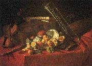 Still-Life with Musical Instruments Cristoforo Munari